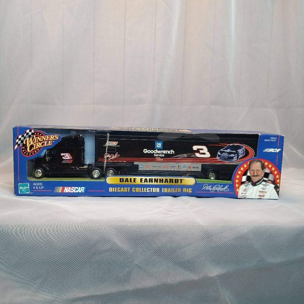 Nascar Dale Earnhardt #3 Good Wrench 1:64 Diecast Collector Trailer Rig